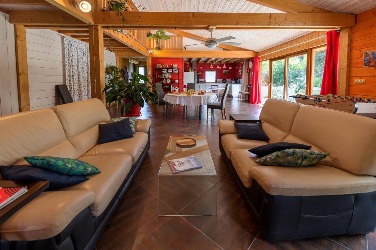 Chambre D'Hotes Neptune Wood Arzens Экстерьер фото